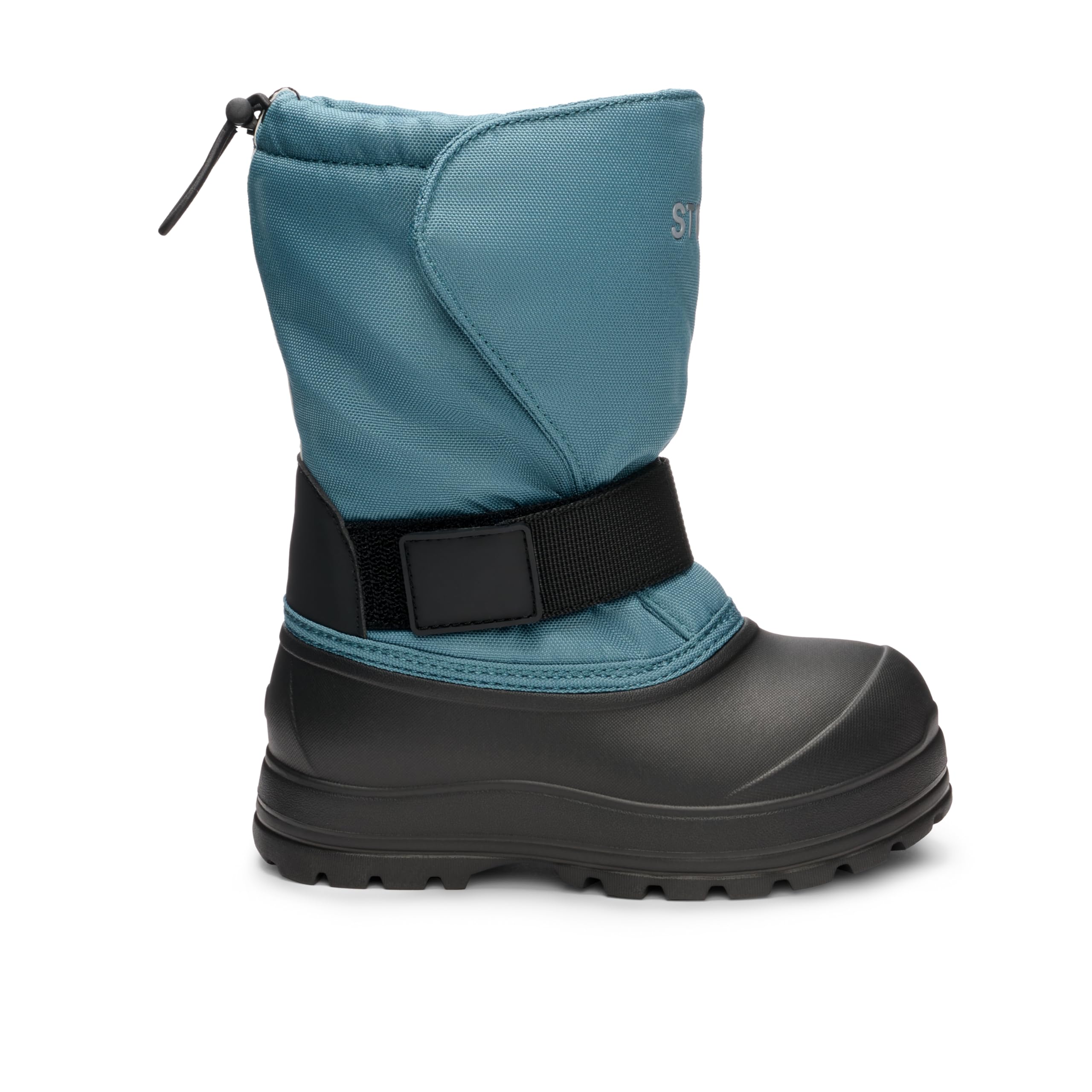 The Trek Kid Winter Boot is ultra-lightweight, waterproof, and insulated to keep feet warm and dry. Cold-rated to -22F/-30C, it features a removable felt liner, a slip-resistant EVA sole, and a secure hook & loop closure for all-day warmth and protection in snow and freezing conditions. - Image 7